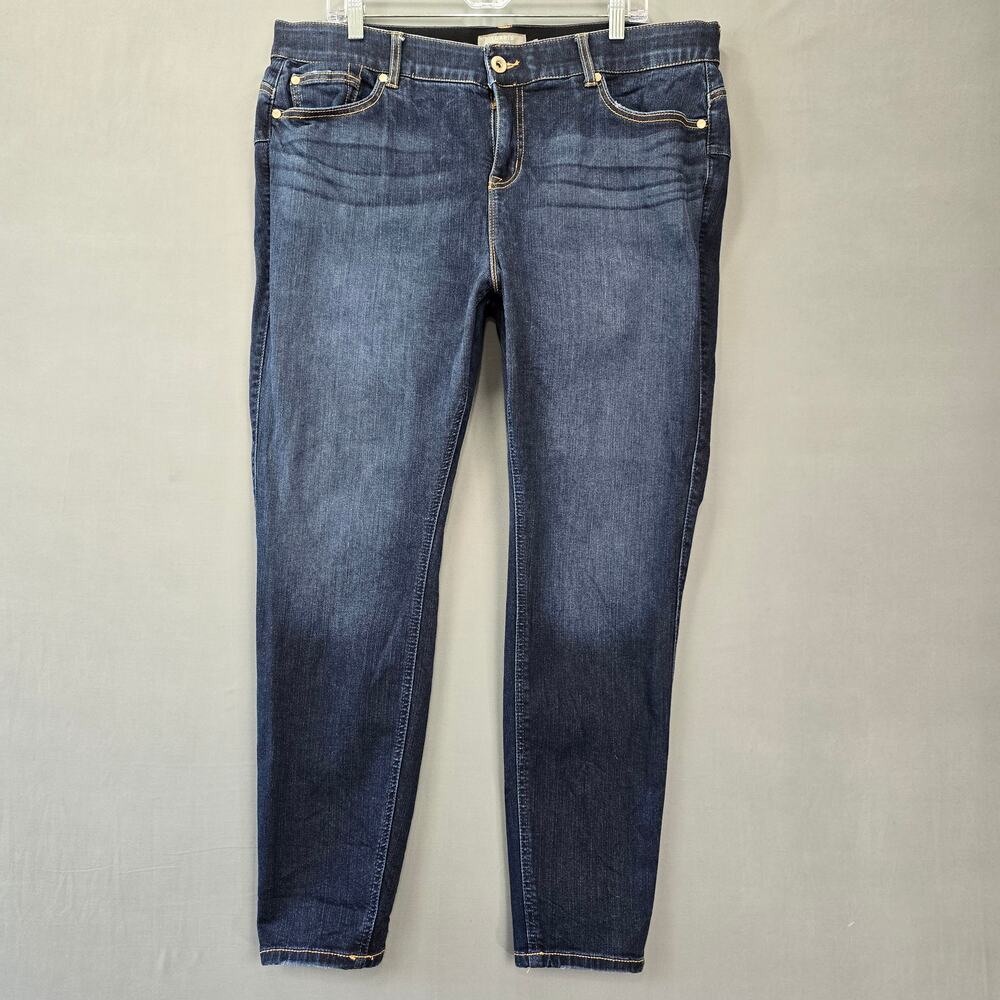 Torrid Dark Blue Skinny Jeans